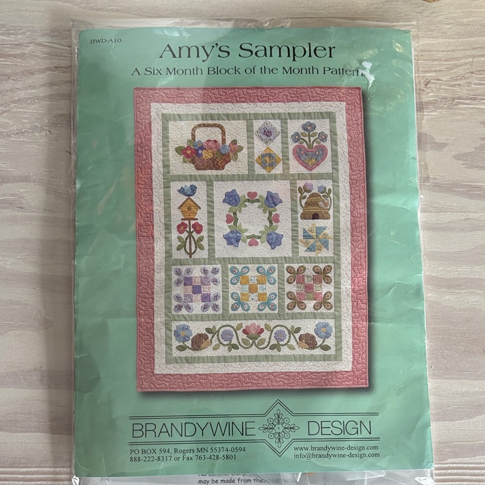 Brandywine Design Amy's Sampler Pattern‎